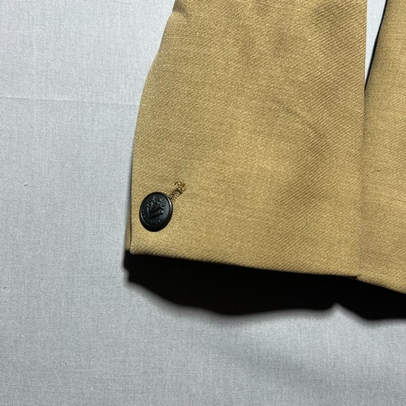 Rag & Bone Womens Camal Notch Lapel Double Button Nancy Short Blazer Size 0 - Picture 5 of 14